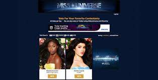 You can vote for your favourite contestants as many time as you want till 15th december 2018 and the winner of the. Miss Universe Global Hashtag And Standard Voting Case Study Telescope Tv