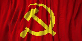 Red flag with hammer and sickle made of colorful splashes. Hammer And Sickle Meaning The History Of The Symbol Allegedly Seen At Capitol Riots Yourtango