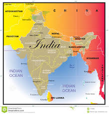 Kaziranga national park map en mod. Indien Karte Mit Zustanden Vektor Abbildung Illustration Von Pakistan Nation 2183588
