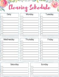 40 Printable House Cleaning Checklist Templates Template Lab