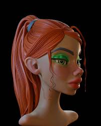 Stylised Female Character