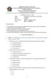 Soal agama katolik kelas 6 dan jawabannya. Pas Agama Katolik Kelas 6 Semester 1 Worksheet