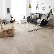 Woodpecker Goodrich Chevron Haze Oak Brushed Matt Lacquered Engineered Wood Flooringgoodr Wood Parquet Flooring Living Room Wood Floor Engineered Wood Floors