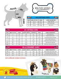 Size Guide Rubies Uk Costume Design Manufacture Uk