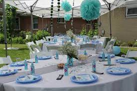 Pin By Dai On Baby Shower Ideas Elephant Baby Shower Decorations Baby Shower Decorations For Boys Boy Baby Shower Themes