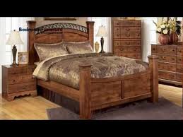 Timberline 5 Piece Poster Bedroom Set In Cherry Ashley Furniture Bedroom Brands Cheap Bedroom Furniture Bedroom Sets Queen King Bedroom Sets