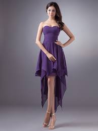 The design can be recreated in a different. Bridesmaid Dresses Collection Purple Bridesmaid Dresses Short In Front Long In Back