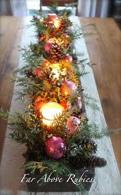 Far Above Rubies A Very Vintage Christmas Holiday Centerpieces Christmas Table Decorations Christmas Decorations
