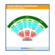 Pnc Music Pavilion Seating Chart Charlotte Www