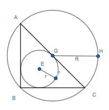 What Is The Ratio Of Inradius And Circumradius Of Right Angled Triangle -  Brainly.In