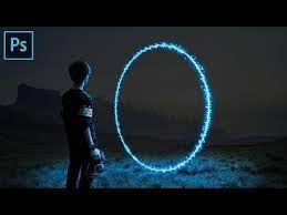 Photoshop Tutorial Portal Neon Glow Effect Photo Manipulation Youtube Photo Manipulation Tutorial Photo Manipulation Photoshop Tutorial