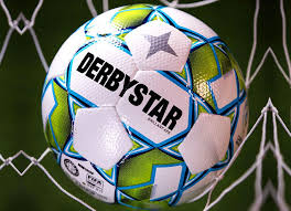 The premier league ball 2020/21 is mainly white with a black and red upper graphic. Derbystar 2020 Canadian Premier League Official Match Ball Derbystar Ball Premier League Match