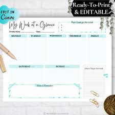 I love that i can plan each subject in its own column with daily assignments and make notes about books or supplies we need on the opposite page. Homeschool Lesson Plan Template Teachers Pay Teachers