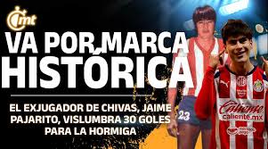 Hormiga González merece romper mi récord de goles con Chivas: Jaime Pajarito
