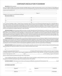 Fill out, securely sign, print or email your resolution for opening a bank account (pdf) instantly with signnow. Corporate Resolution Form 7 Free Word Pdf Documents Download Free Premium Templates