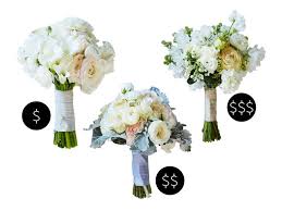 No idea how much wedding flowers cost? Ranunculus Bridal Bouquets For Every Budget