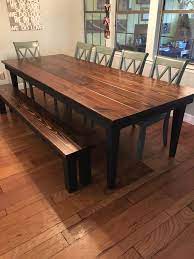 Your dining table helps to set the tone for your dining room, a stately and elegant table will create an austere environment perfect for upscale formal dining, a fun whimsical. Farmhouse Table Farmhouse Dining Room Farmhouse Dining Farmhouse Dining Table