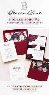 Red Burgundy Wedding Invitations Floral Beacon Lane Burgundy Wedding Invitations White Wedding Invitations Burgundy Wedding