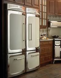 Bisque French Door Refrigerator With Water Dispenser Freezers Latest Trends In Home Appliances Page 4 Large Refrigerator Retro Kitchen Appliances Kitchen Design Decor