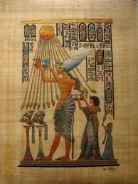 Aton ● during the reign of the pharaoh akenaton th (14 century bc), aton became the only god (monotheism). Akhnaton Worshiping God Aton Ancient Egyptian Art Egyptian Art Ancient Egyptian