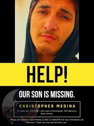 Hello My name is Jack and I'm the producer of the podcast, 'The Missing'  Working with the Doe Network, a non-profit which works to raise awareness  around missing person cases across the