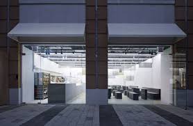 Nameless Architecture Stack Felt To Create Seating In South Korean Cafe Cafe Interior Design Architecture Contemporary Architecture