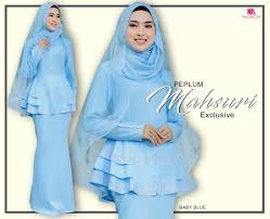 Generasi milenial punya preferensi sendiri tentang baju pengantin mereka. Baju Kurung Mahsuri Baby Blue Baju Pengantin Baju Nikah Baju Tunang Baju Kurung Peplum Baju Raya By Masrom Lazada