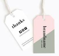 Blackstone Court Angled Corner Hang Tags