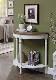 This is also called bankers rounding; 19 Half Round Table Ideas Half Round Table Table Half Moon Console Table