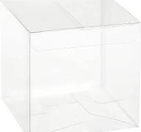 Hammont Clear PET Plastic Storage Boxes - Transparent Gift Boxes, Empty  Containers Packing Box for Party Favors Ideal for Cookies, Ornament, Gifts,  ...