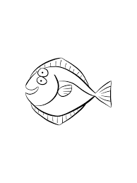 They're great for all ages. Flounder Fish Coloring Pages Download And Print Flounder Fish Coloring Pages