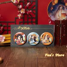 He ascended to the heavens at a young age; Anime Heaven Officials Blessing Donghua Merch Tian Guan Ci Fu Hua Cheng Xie Lian Pins Badge Buttons Accessories Gift Bl Lover Aliexpress