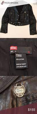Diesel Black Leather Jacket Leather Jacket Black Leather Jacket Black Leather