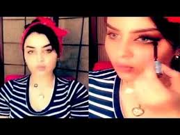 شاهد مودل شمس العراقية تعمل ميك اب توتوريال جميل Youtube Youtube Music The Originals
