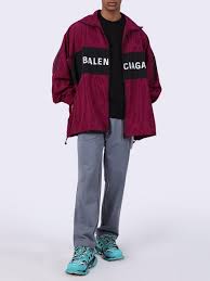 Burgundy Logo Track Jacket The Webster