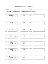 Carta suku kata tertutup b d h k l m n p ba bab bad bah bak bal bam ban bap ca cab cad cah cak cal cam can cap. Carta Suku Kata Kv Suku Kata Belajar Ejaan Ejaan