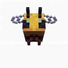 Once full, bee nests and beehives provide two harvestable products: Minecraft Bee Gif Minecraft Bee Happy Discover Share Gifs Minecraft Bee Minecraft Bee Aesthetic Bee Minecraft