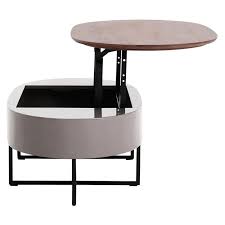 Wooten Oval Coffee Table With Lift Top Coffee Table Home Coffee Tables Cool Coffee Tables