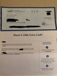 The latest review complaining on customer service calls and help was posted on aug 10, 2021. Credit Card Company Sent Out Unnecessary Cash Advances That At A Glance Just Looks Like A Check For 200 9gag