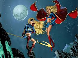 Stargirl, the cw's latest superhero show, might be based in the present day, but there have been several hourmen in dc comics history, but rex tyler was the first and a founding. Comics Stargirl Supergirl Hd Wallpaper Wallpaperbetter