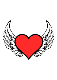 Download Heart With Wings Clipart Free Svg File Svgheart Com