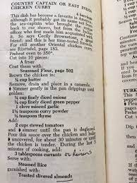 Country Captain Chicken Curry Cecily Brownstone S Recipe In Joy Of Cooking Cooking Chicken Curry Country Captain Chicken Cooking Curry