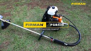 Mesin potong rumput tanaka pro sum 338 pe iii Produk Terbaru Brush Cutter Mesin Potong Rumput Firman Fgb438 Mesin Babat Rumput Youtube