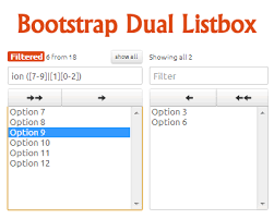 Bootstrap Dual Listbox Tecnologia