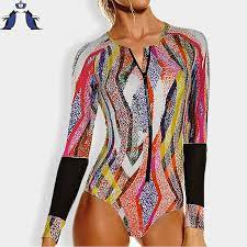 Item Type One Pieces Sport Type Swim Pattern Type Solid Gender Women Brand Name Topmelon Material Long Sleeve Swimsuit Women Swimsuits Plus Size Swimwear