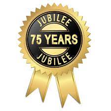 Jubileum 75 Jaar Vector Illustratie Illustration Of Stichting 41265684