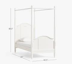 Four poster canopy beds for a minimal yet attractive bedroom. Madeline Canopy Bed Pottery Barn Kids