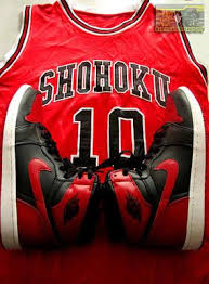 Air Jordan Shoes That Used By Hanamichi Sakuragi Of Slam Dunk Manga Anime Series Slam Dunk Slam Dunk Manga Dunk