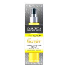 John Frieda Sheer Blonde Go Blonder Lightening Spray 3 5 Fl Oz How To Lighten Hair Hair Lightening Spray Go Blonder
