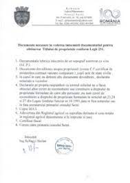 Îți oferim 150,000 pentru titlul de proprietate. Documente Necesare In Vederea Intocmirii Documentatiei Pentru Obtinerea Titlului De Proprietate Cf Legii 231 OraÈ™ul Seini JudeÈ›ul MaramureÈ™